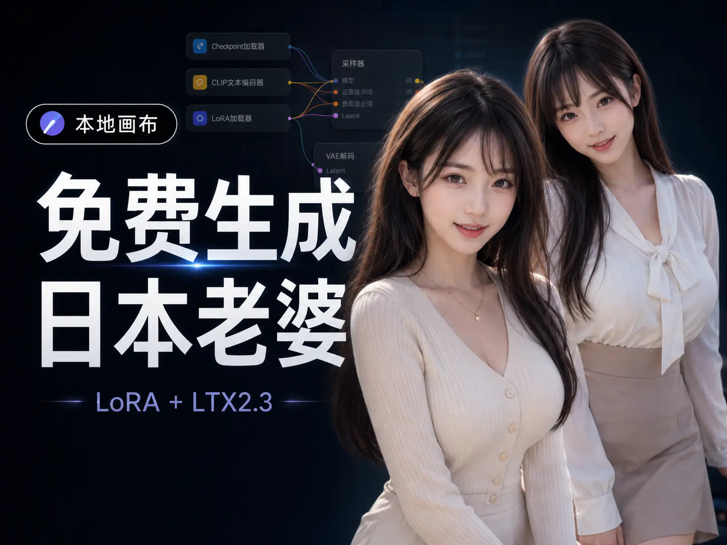 日系女生制作教程封面