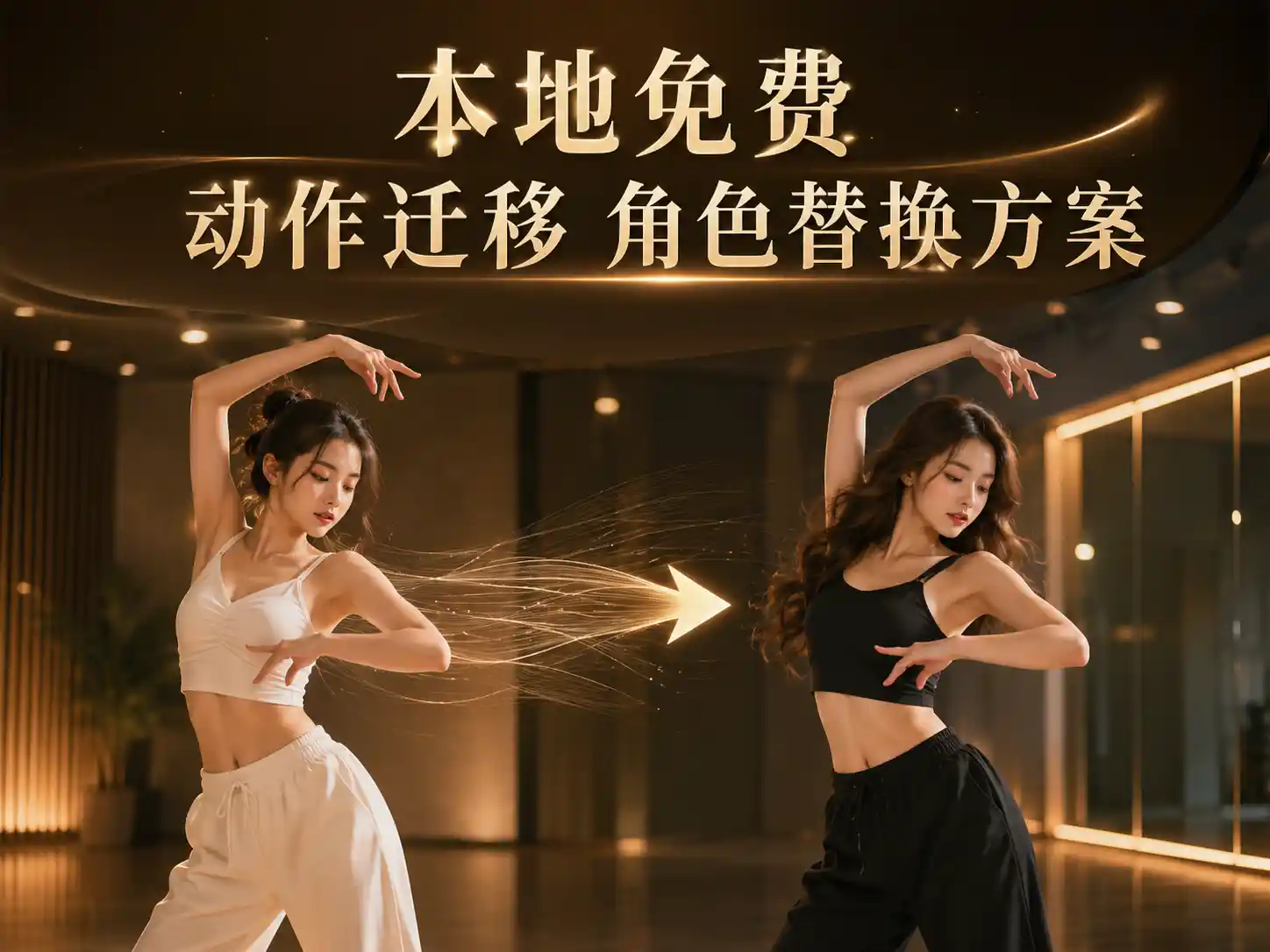 动作迁移，角色替换教程封面